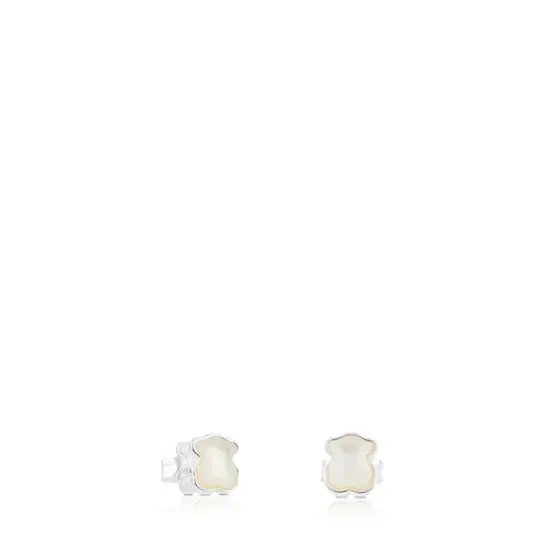 신세계인터넷면세점-토스-earring-Silver TOUS Color Earrings with mother-of-pearl