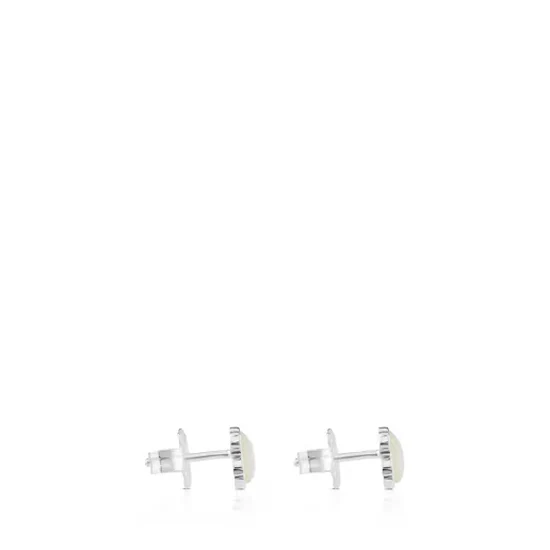 신세계인터넷면세점-토스-earring-Silver TOUS Color Earrings with mother-of-pearl