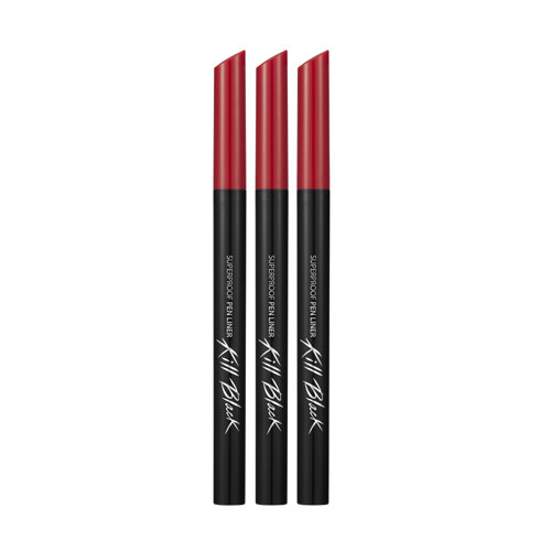 韩际新世界网上免税店-珂莱欧--SUPER PROOF PEN LINER 3SET BLACK 眼线笔1.65ML