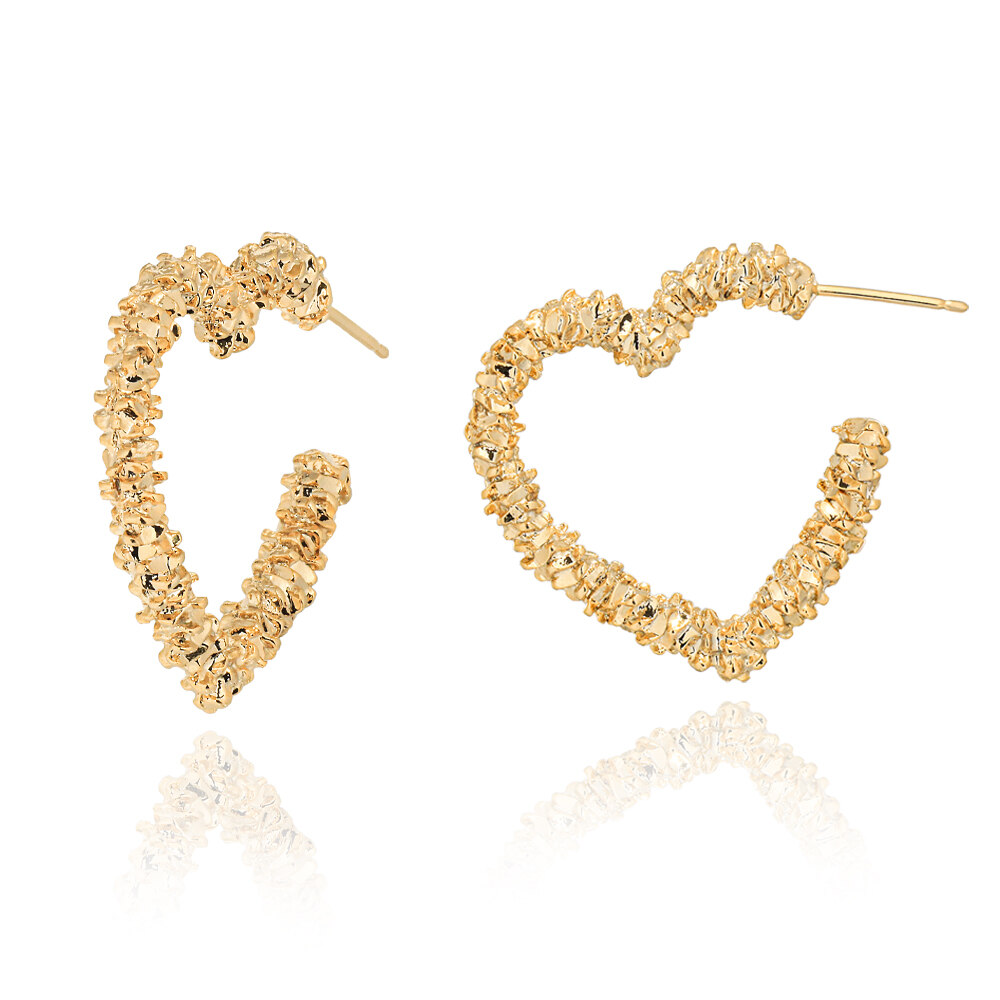 ITZY lia,Yuna同款] Bella Heart earring 耳饰Gold - just lover