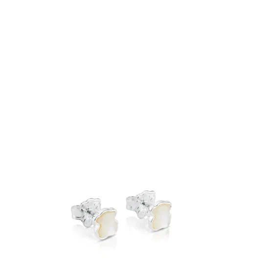 신세계인터넷면세점-토스-earring-Silver TOUS Color Earrings with mother-of-pearl