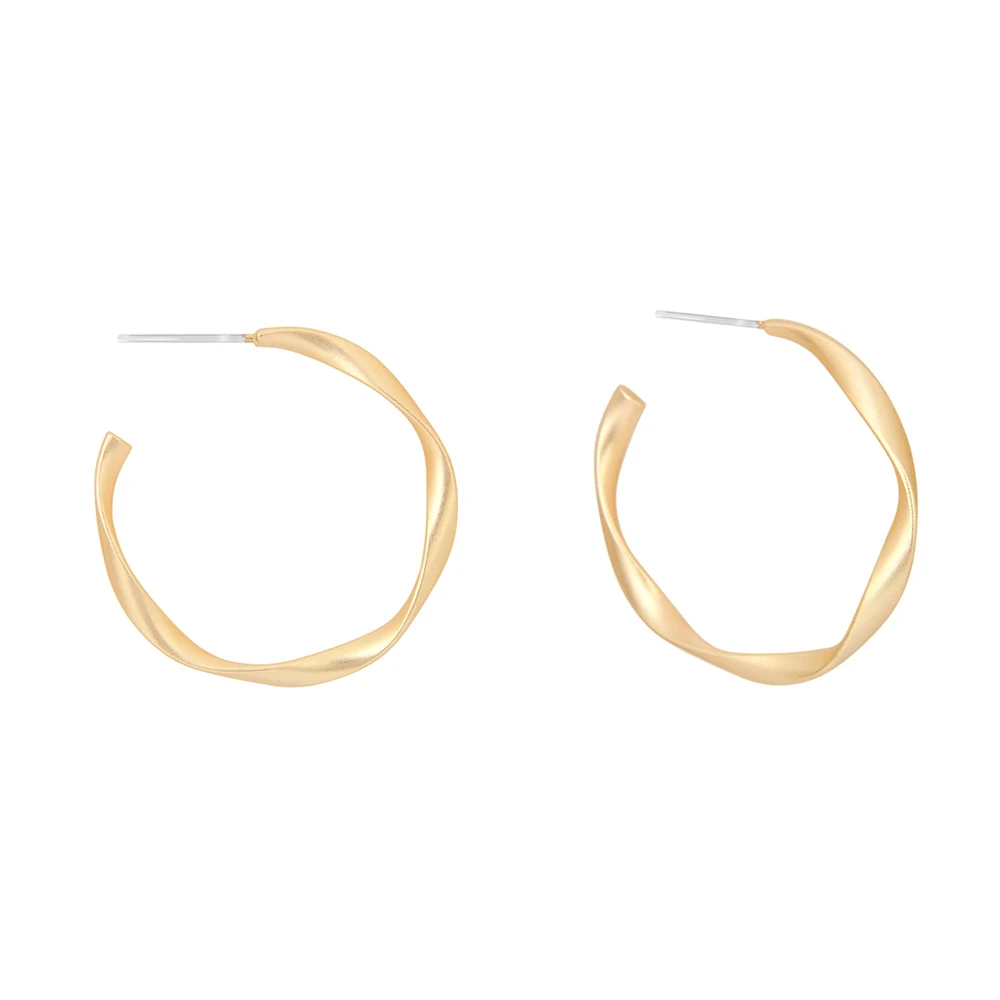 신세계인터넷면세점-헤스티아-earring-Twist Flow Hoop Earring