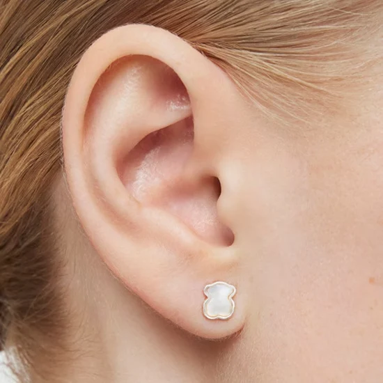 신세계인터넷면세점-토스-earring-Silver TOUS Color Earrings with mother-of-pearl