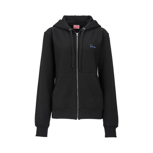 KENZO SIGNATURE CLASSIC ZIP-UP HOODIE