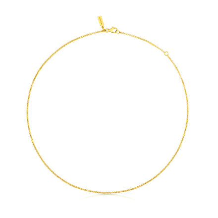 Vermeil Silver TOUS Chain Choker 40cm
