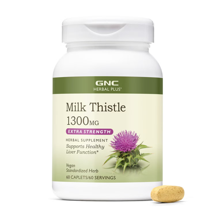 [GNC] 水飞蓟1300mg（60片）