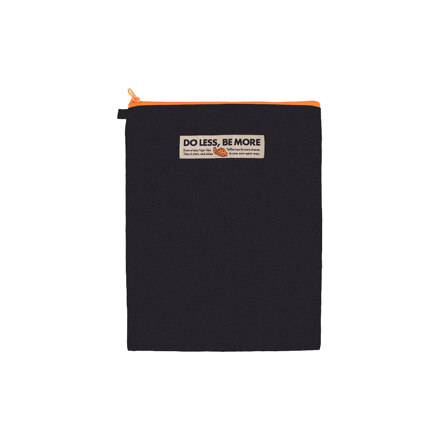 MUZIK TIGER DO LESS, BE MORE POUCH M BLACK 收纳包