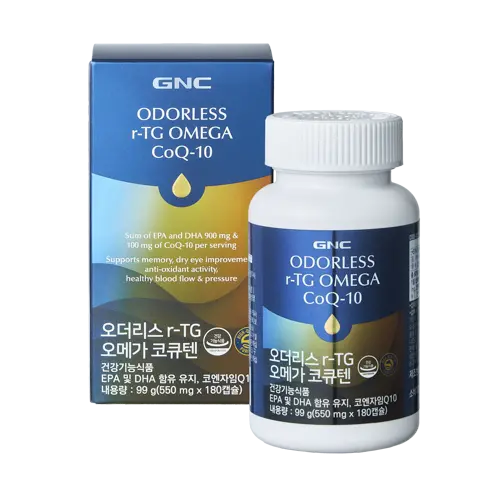 GNC 오더리스 알티지 오메가 코큐텐 (180캡슐)