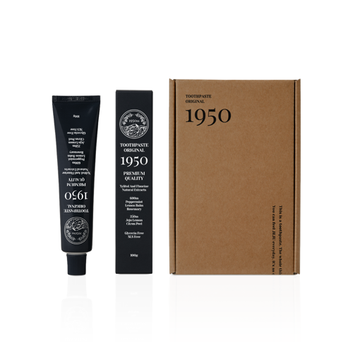韩际新世界网上免税店-1950JEJU-dental-1950 Jeju Citrus Black Toothpaste 100g 3 Set