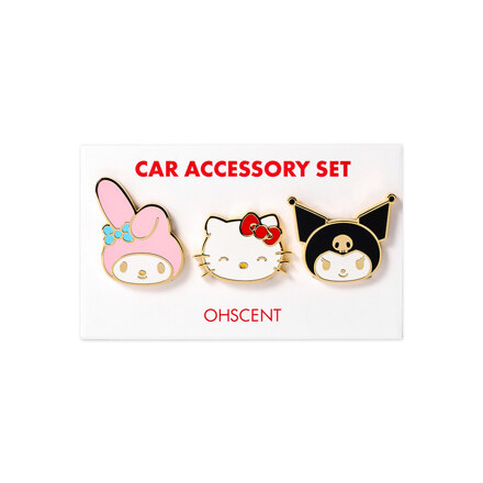 산리오송풍구액세서리클립3set