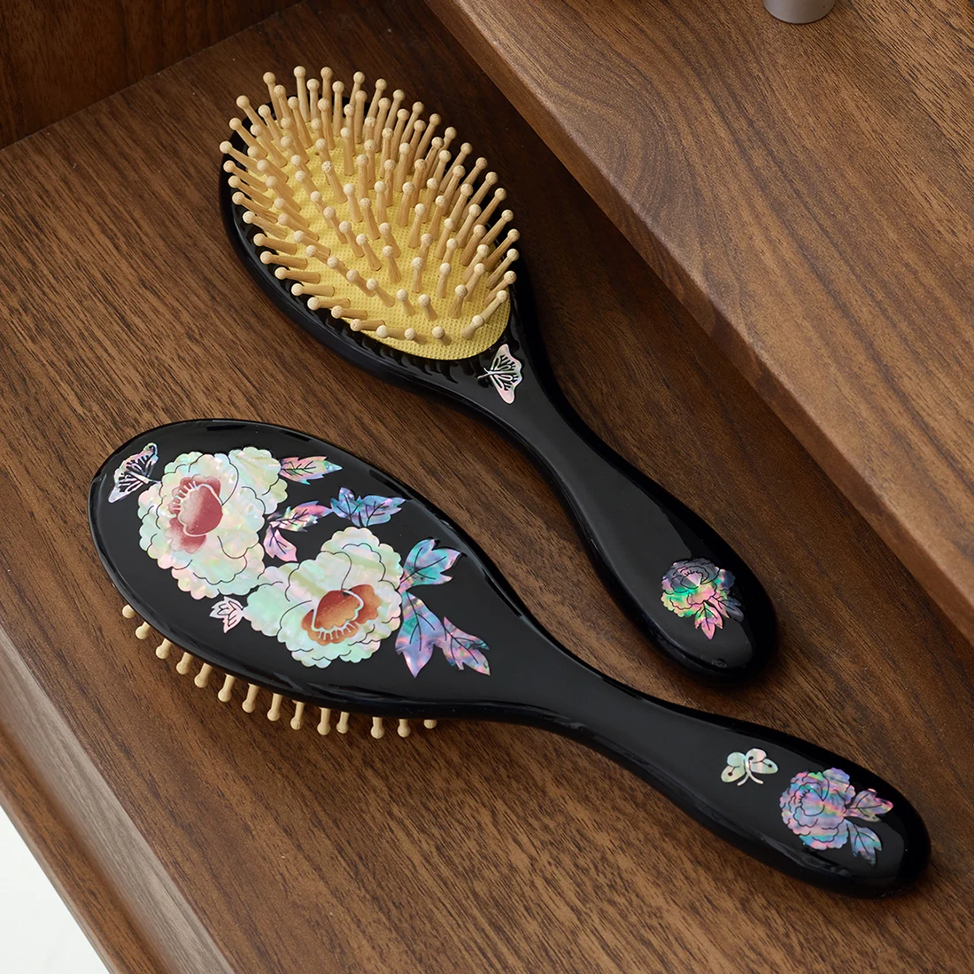 신세계인터넷면세점-앤티크얼라이브-Hair_Styling-나전칠기 헤어브러쉬
