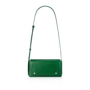 韩际新世界网上免税店-FIND KAPOOR-女士箱包-marc bag 26 crinkled - green   单肩包