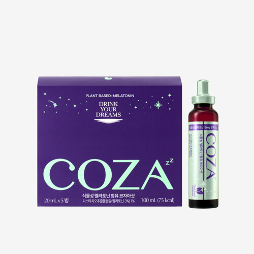 코자아 식물성 멜라토닌 샷 (20ml × 30병)