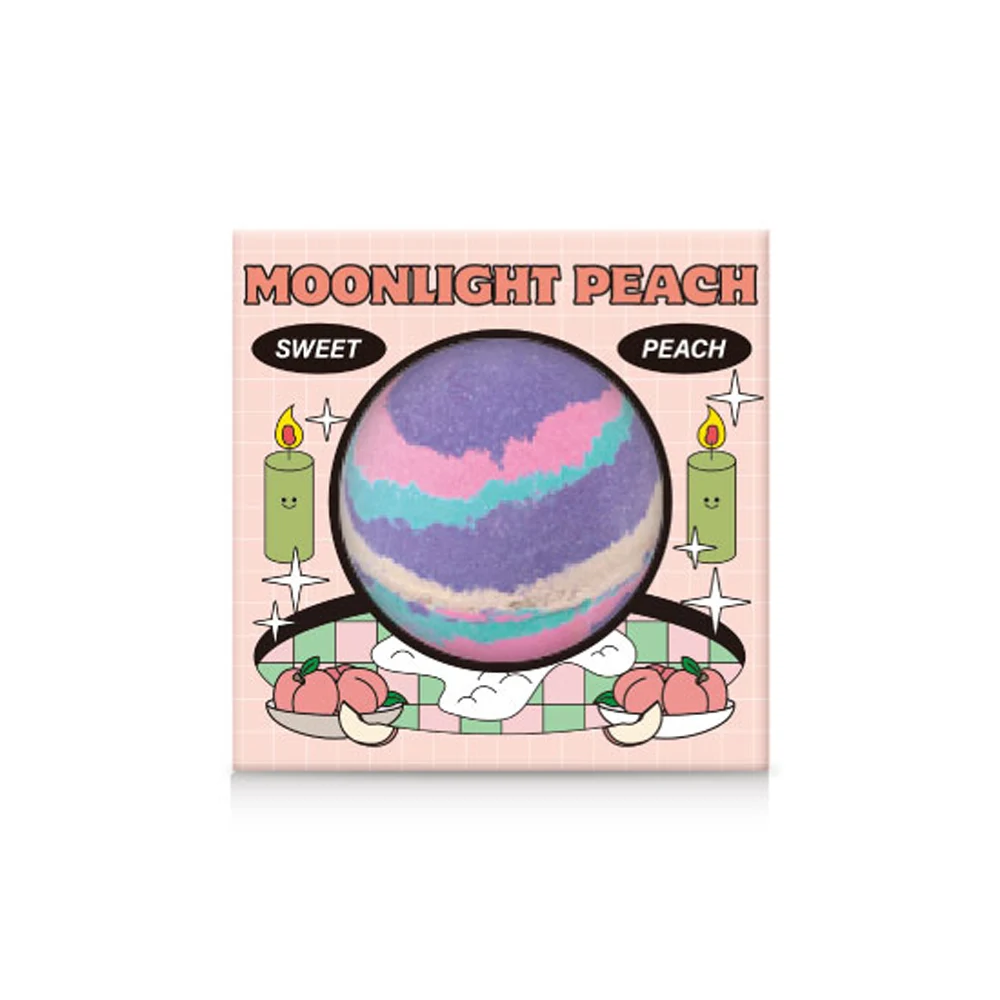 신세계인터넷면세점-플루-Shower-Bath-구름 버블 배쓰밤 200g 문라이트 피치