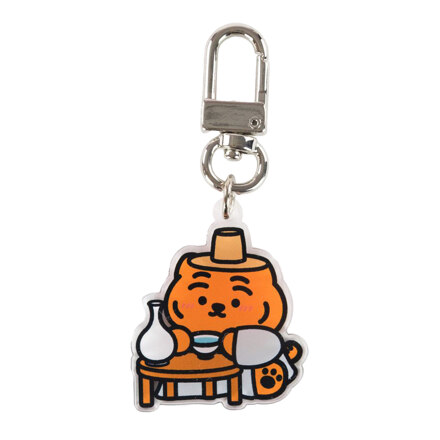 무직타이거 동동주 아크릴키링