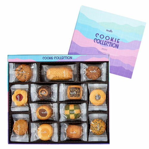 Collection Cookie Gift Set (520g, 50 pieces)