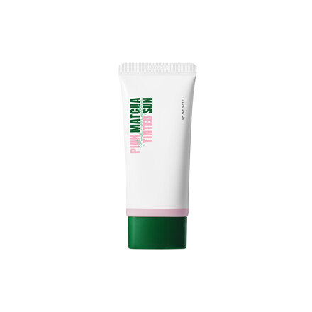 클린업더마 핑크말차 틴티드 선 SPF50+ PA++++ 50ml