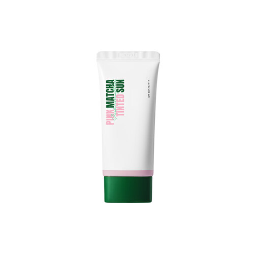 클린업더마 핑크말차 틴티드 선 SPF50+ PA++++ 50ml