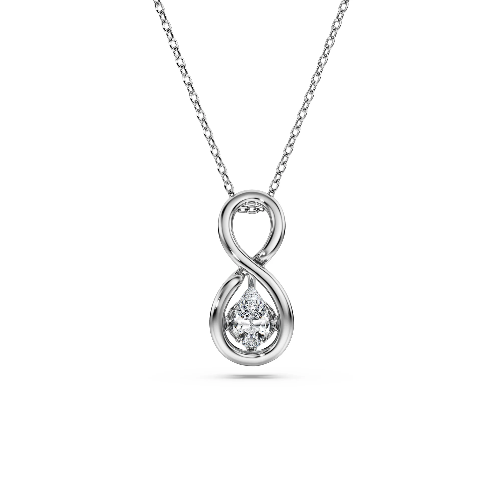 신세계인터넷면세점-스와로브스키-necklace-Eternity 펜던트, 랩 그로운 다이아몬드 0.33ct