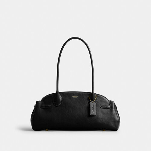 Glazed Leather Empire Carryall Bag 34 手提包