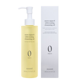 스노우 아쿠아 제로 LHA토닝 클렌징 오일 200 mL