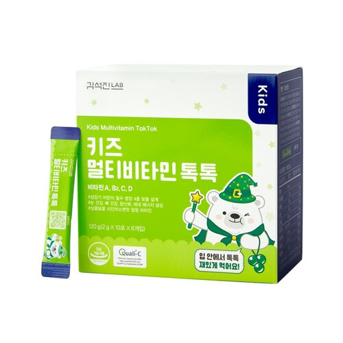 키즈 멀티비타민 톡톡 (10포x6개입)