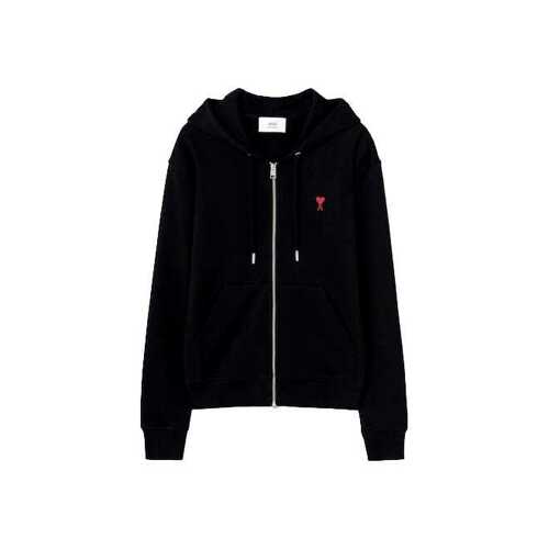 (UNISEX) SMALL ADC ZIPPED HOODIE BFUSW435.730 (BLACK)