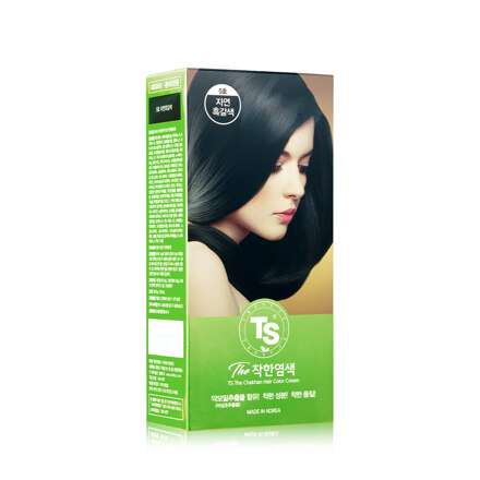 TS더착한 염색 5호 자연흑갈색 120g