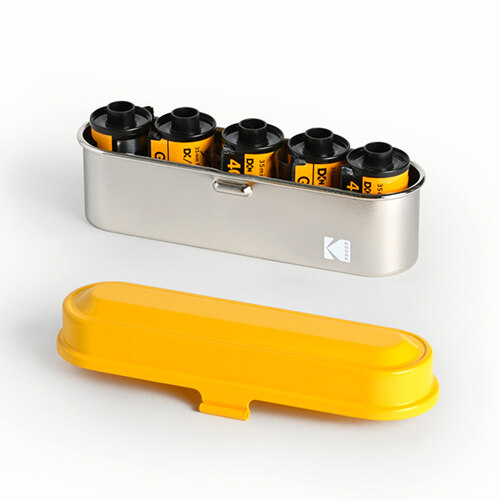 Kodak Film Case Yellow 胶卷