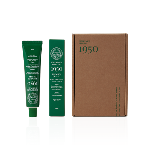 韩际新世界网上免税店-1950JEJU-dental-1950 Jeju Original Green Toothpaste 100g 3 Set
