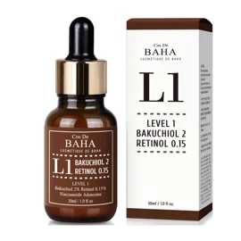 L1 Bakuchiol & Retinol Facial Serum 30ml