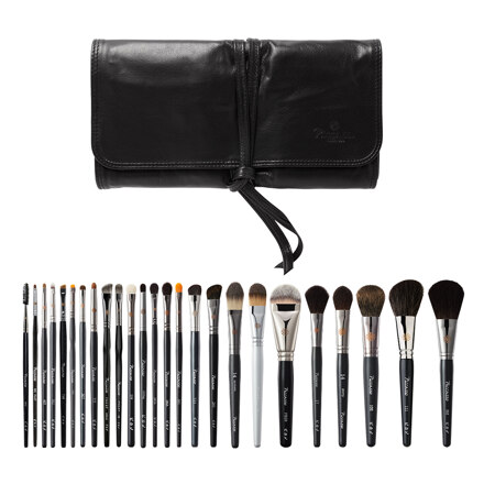 PROFESSIONAL BLACK 25 PIECES MAKEUP BRUSH SET 化妆刷套装