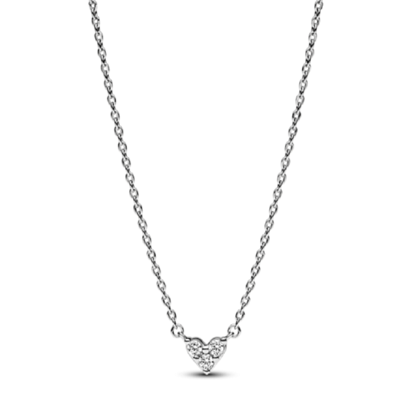 신세계인터넷면세점-판도라-necklace-트리플 스톤 하트 콜리어 네크리스