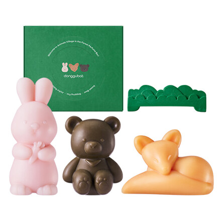 Forest Animal Perfume Bar Set 固体香水