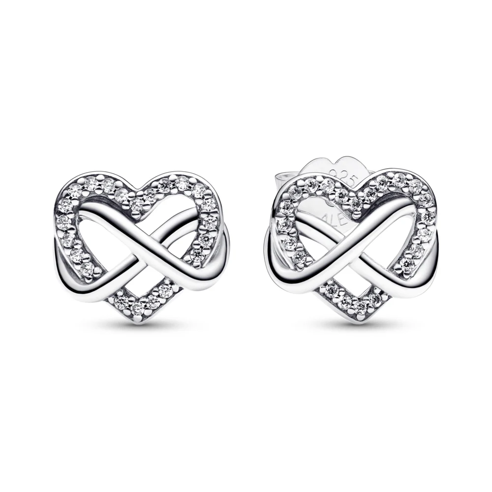 신세계인터넷면세점-판도라-earring-스파클링 인피니티 하트 스터드 이어링