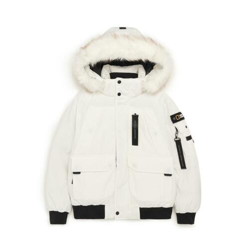 韩际新世界网上免税店-NATIONAL GEOGRAPHIC-服饰-N224MDW030_015_110 TARUGA MENS FUR TRIMMING HOODY GOOSE DOWN JACKET 外套