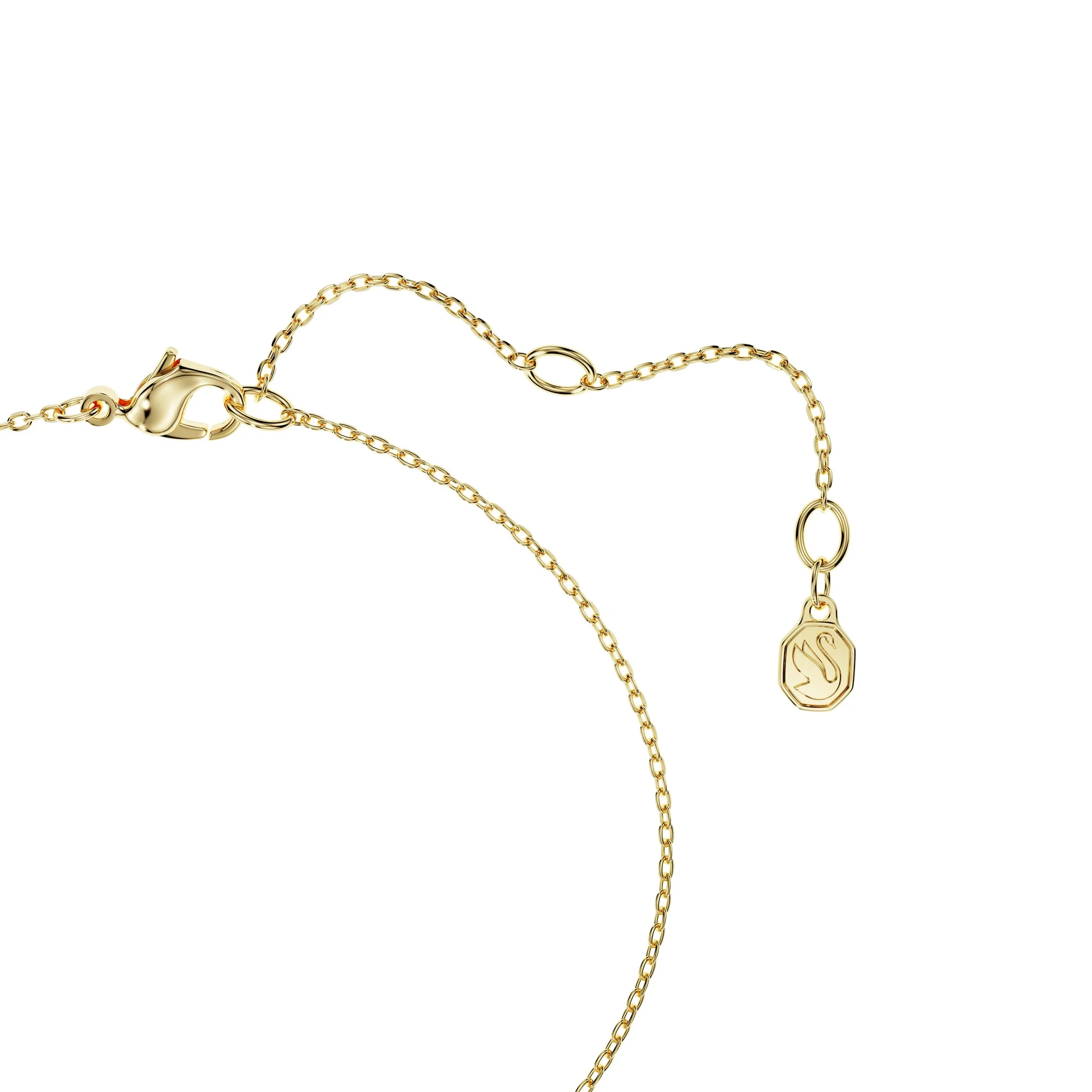 신세계인터넷면세점-스와로브스키-bracelet-Swarovski Classica 브레이슬릿, 라운드 컷, 인터로킹,스털링 실버,18K 골드피니시