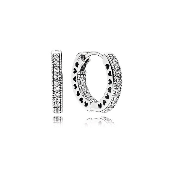 신세계인터넷면세점-판도라-earring-파베 하트 후프 이어링