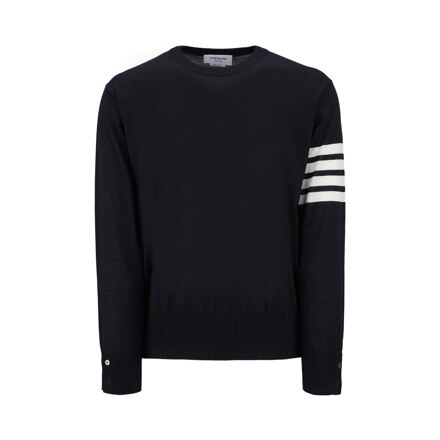CLASSIC CREWNECK PULLOVER W/ 4 BAR SLEEVE
