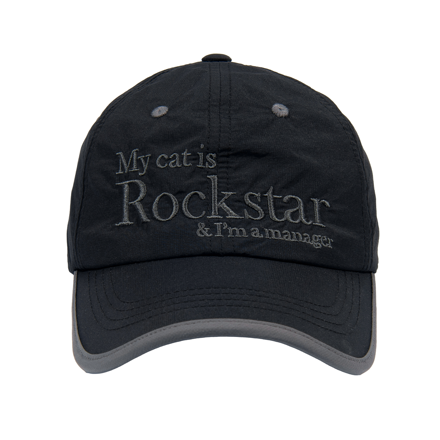 Rockstar Training Nylon cap BLACK OS  棒球帽