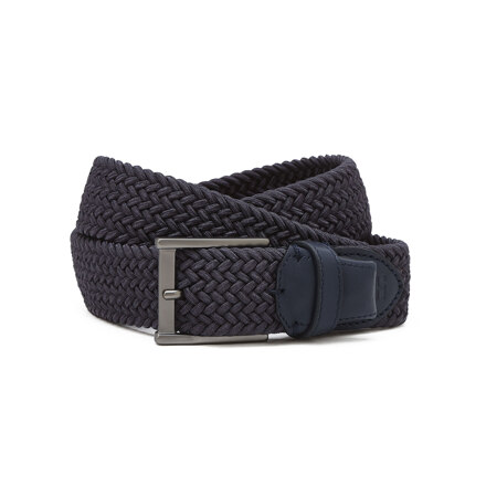 [MADE IN ITALY] Navy Elastic Belt 腰带