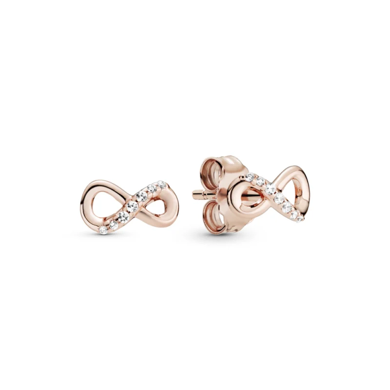 신세계인터넷면세점-판도라-earring-판도라 로즈 스파클링 인피니티 스터드 이어링