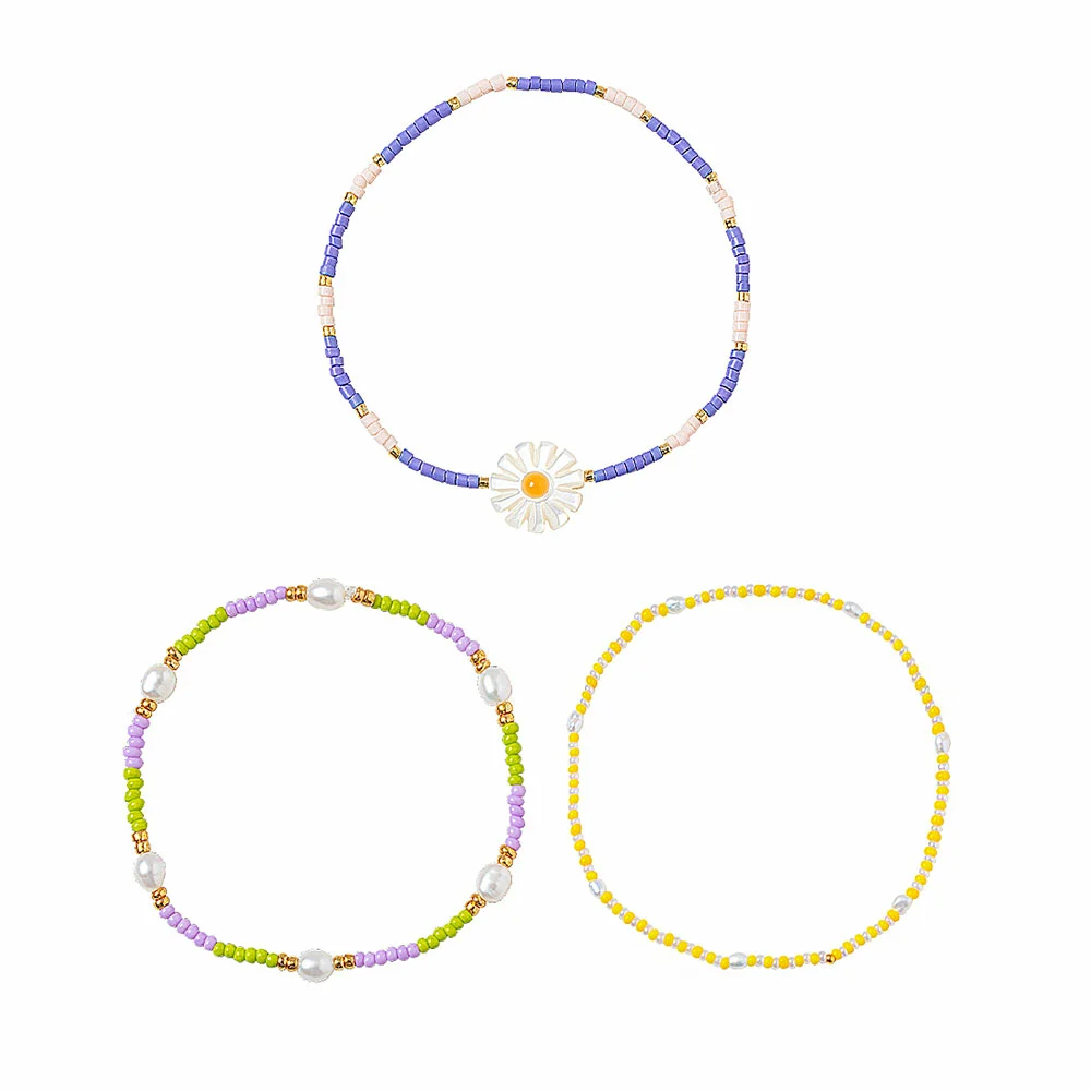 신세계인터넷면세점-프리모떼-bracelet-[오마이걸 아린,전소민,임수향,고원희 착용]LIKE DAISY CHAIN BRACELET SET