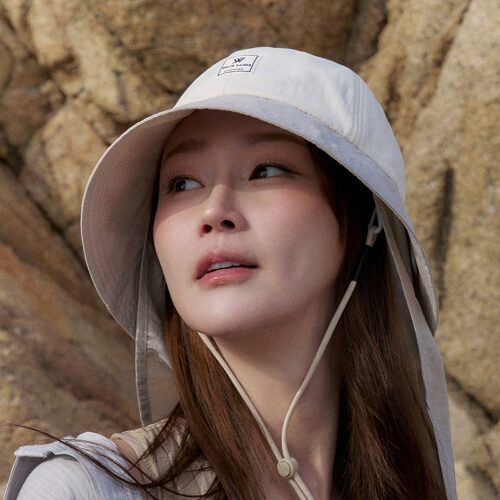 Green Label Waterproof UV Two-tone Bucket Hat Dorens Ivory / 绿色标签防水防晒双色渔夫帽 多伦斯象牙色