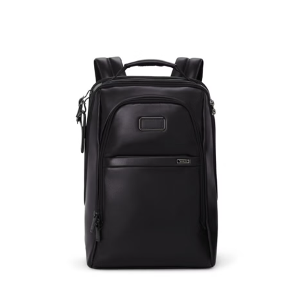 TUMI ALPHA 中号15英寸可扩展双肩包 Black