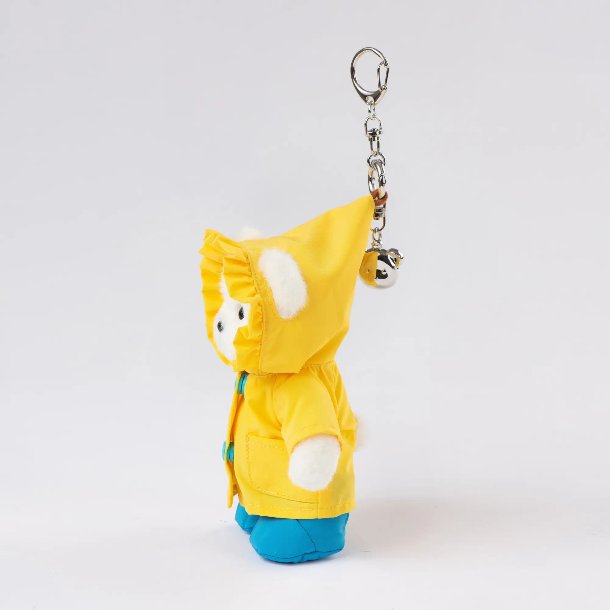 신세계인터넷면세점-테디테일즈-CharacterGoods-노란 우비 키링 화이트_ Yellow Raincoat Keyring White