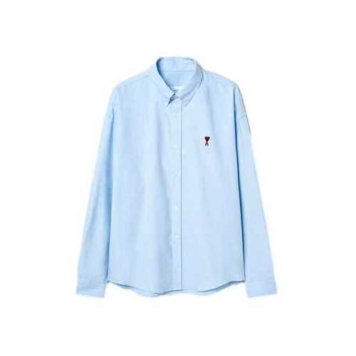 (UNISEX) BOXY FIT SHIRT BFUSH130.CO0031  (SKY BLUE)