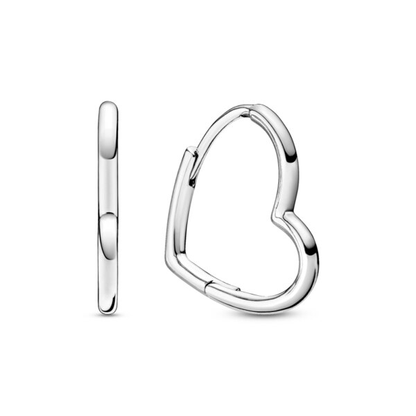 신세계인터넷면세점-판도라-earring-에쉬메트릭 하트 후프 이어링