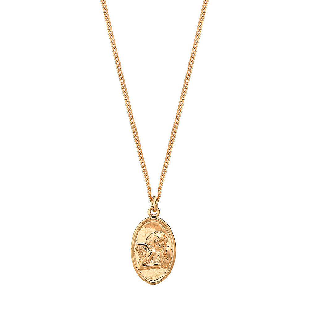 TWICE 娜琏,彩瑛同款] Marcel Angel Necklace 项链Gold - just