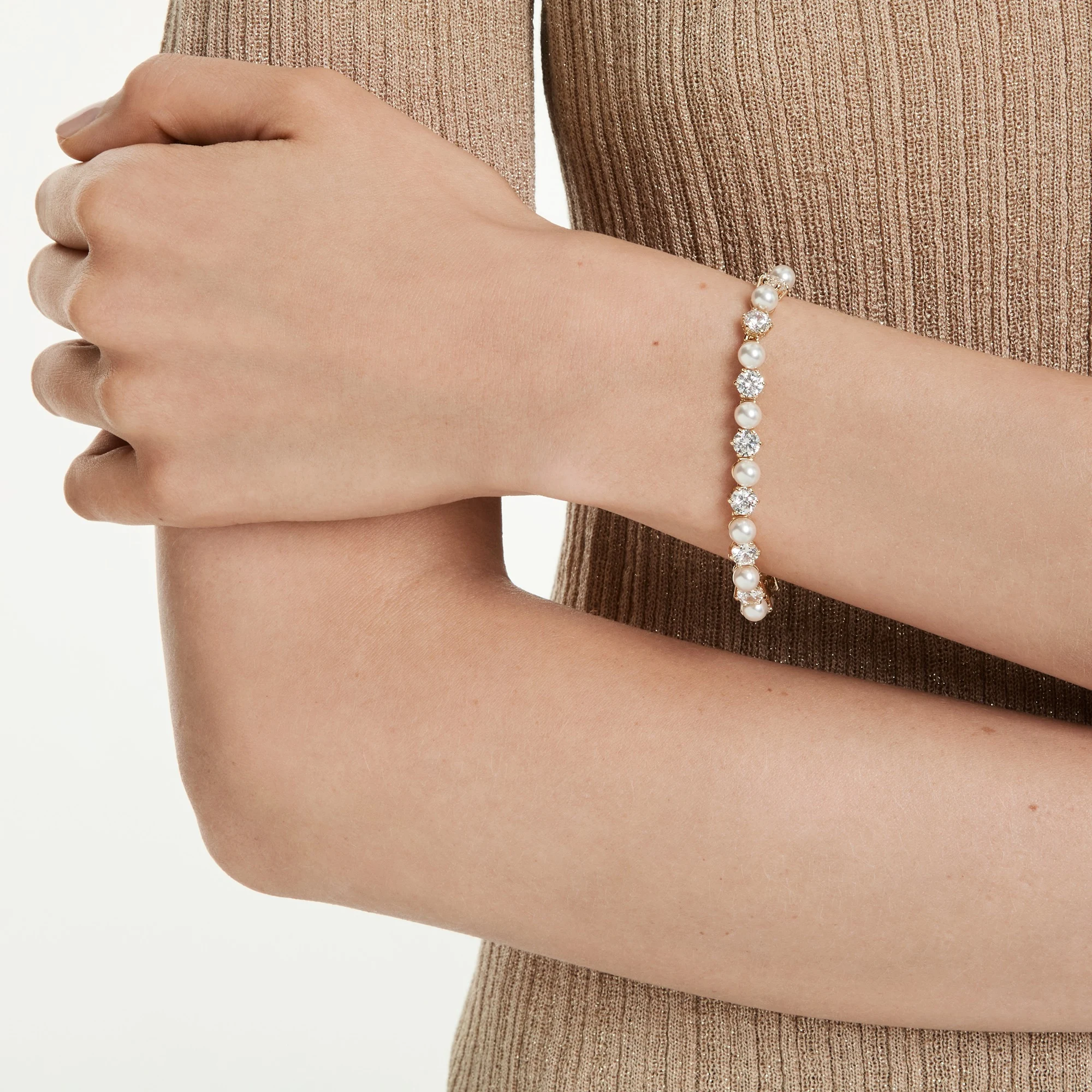 신세계인터넷면세점-스와로브스키-bracelet-MATRIX:TB PEARL WHITE/GOS